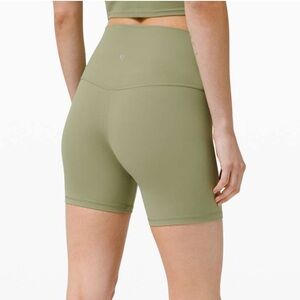 Lululemon Align High-Rise Short 6” - Rosemary Green